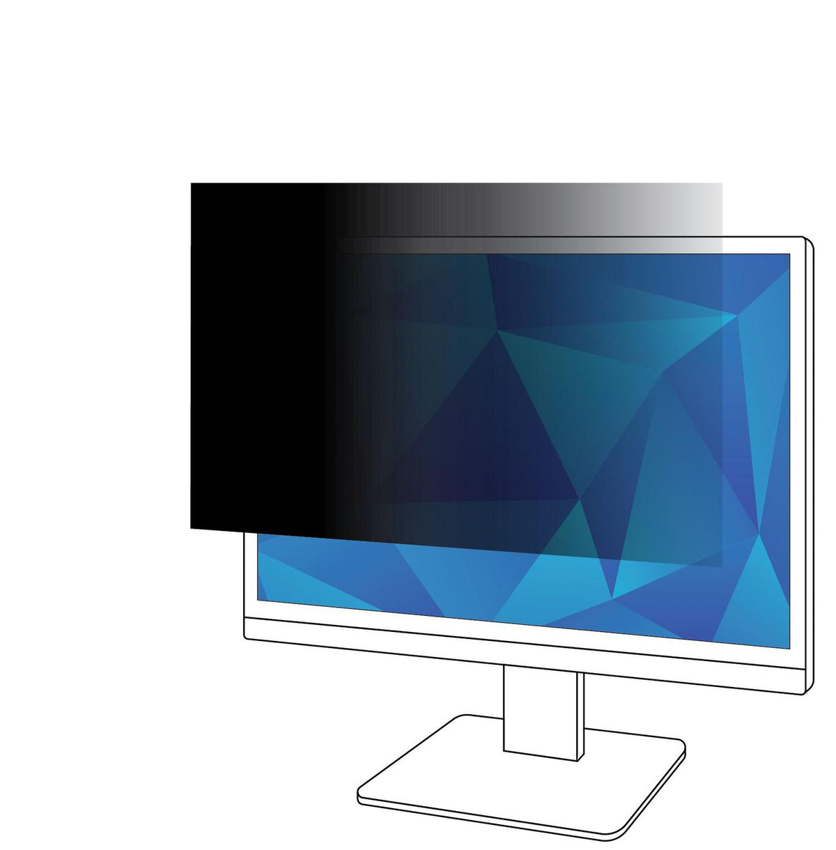 3M PF315W9B 80 cm (31.5") Filtro de privacidad para pantallas sin marco