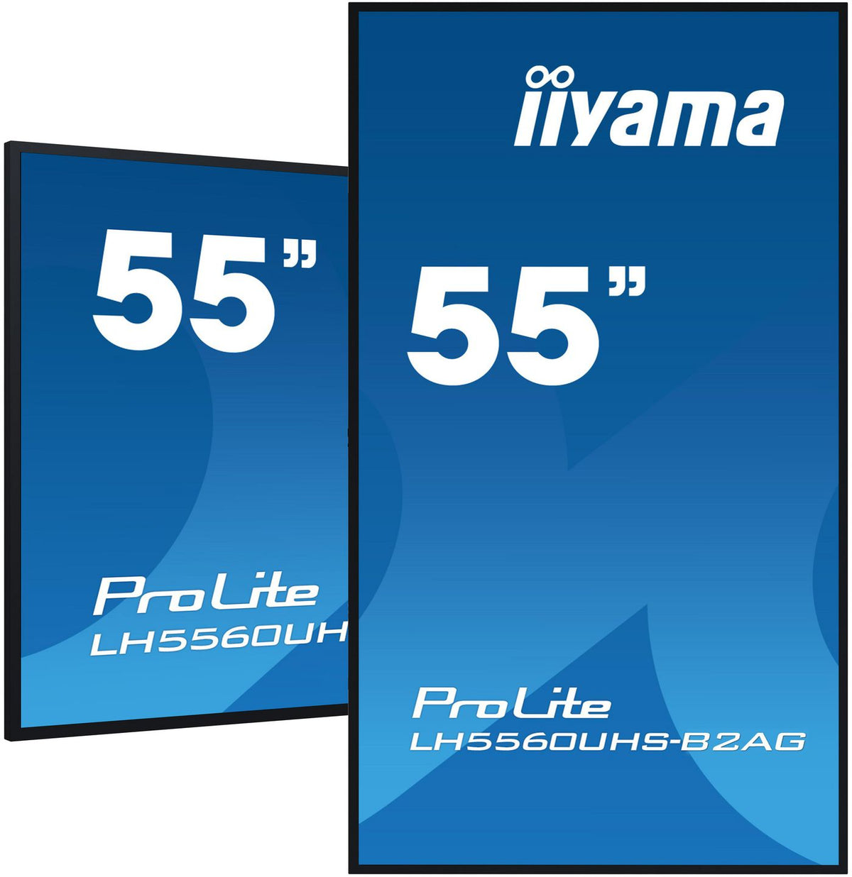 iiyama LH5560UHS-B2AG pantalla de señalización Pizarra de caballete digital 138,7 cm (54.6") LED Wifi 500 cd / m² 4K Ultra HD Negro Procesador incorporado Android 11 24/7