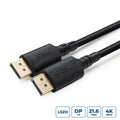 Microconnect MC-DP-MMG-100LSZH cable DisplayPort 1 m Negro