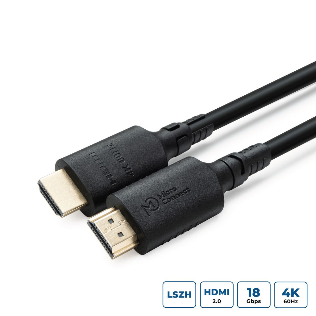 Microconnect MC-HDM19192V2.0LSZH cable HDMI 2 m HDMI tipo A (Estándar) Negro