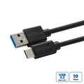 Microconnect USB3.2CA0.25 cable USB USB 3.2 Gen 2 (3.1 Gen 2) 0,25 m USB A USB C Negro