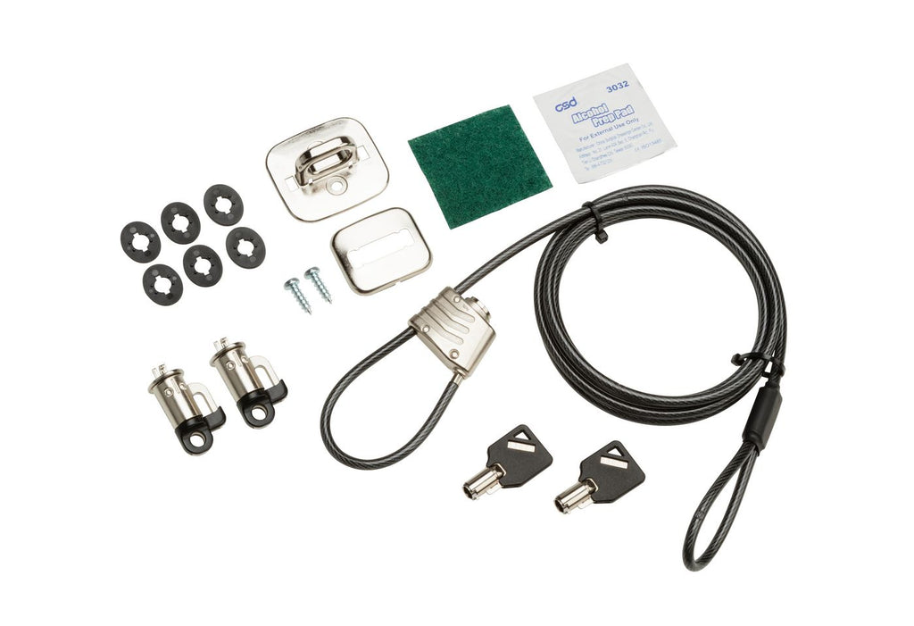 HP Business PC Security Lock V3 Kit cable antirrobo Negro