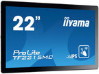 iiyama ProLite TF2215MC-B2 pantalla para PC 54,6 cm (21.5") 1920 x 1080 Pixeles Full HD LED Pantalla táctil Multi-usuario Negro
