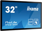 iiyama ProLite TF3215MC-B2 pantalla para PC 80 cm (31.5") 1920 x 1080 Pixeles Full HD LED Pantalla táctil Quiosco Negro
