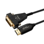 Microconnect HDM1924130OP adaptador de cable de vídeo 30 m DVI-D HDMI tipo A (Estándar) Negro