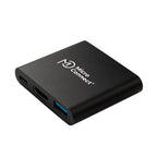 Microconnect MC-HUBAV1 base para portátil y replicador de puertos Acoplamiento Blanco