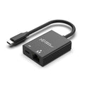 Microconnect USB3.1CETHPDBA cambiador de género para cable USB C RJ-45 Negro