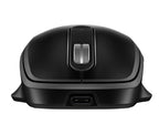HP 725 Multi-Device Rechargeable Wireless Keyboard and Mouse Combo teclado Ratón incluido Oficina RF Wireless + Bluetooth Negro