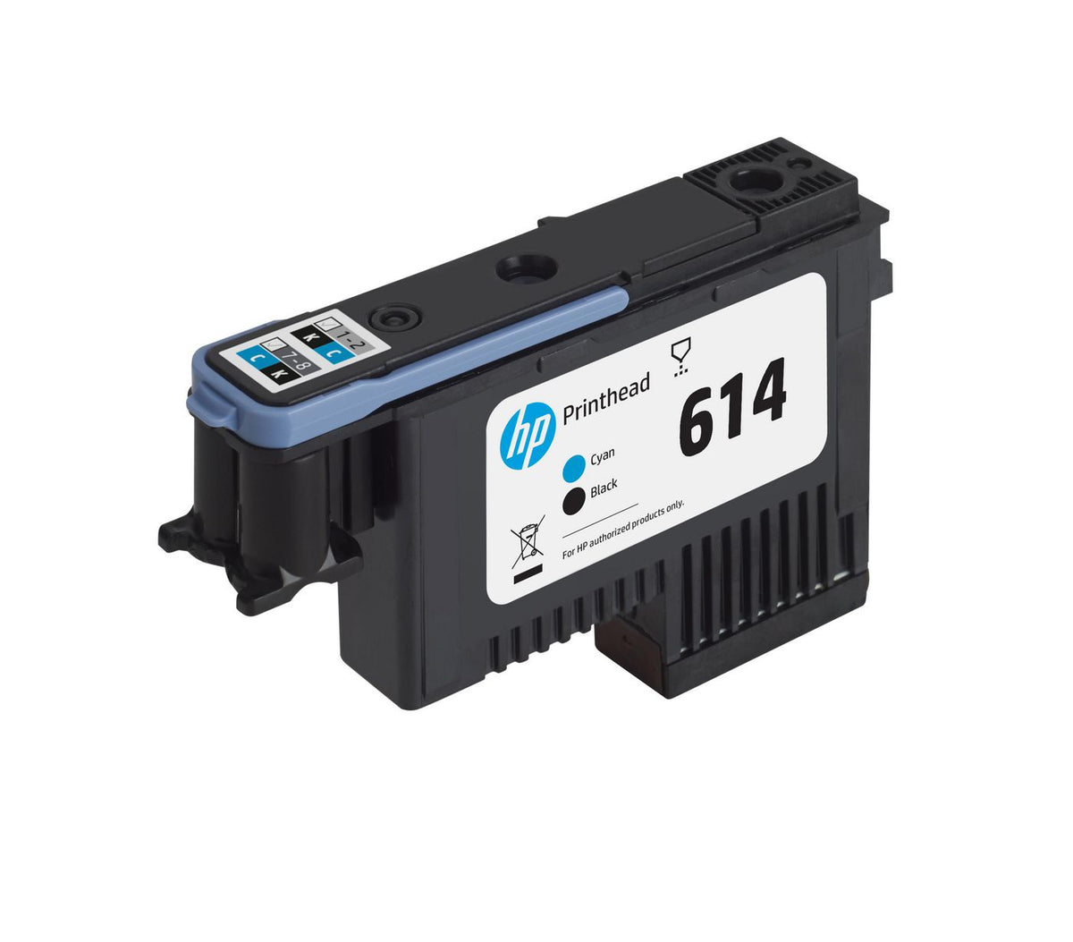 HP 618 Black and Cyan Stitch Stitch Dye Sublimation Printhead cabeza de impresora Inyección de tinta térmica
