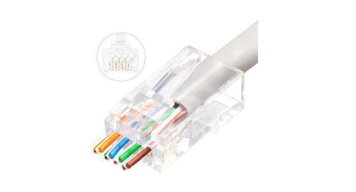 Lanview LVN125306 conector RJ45 Transparente
