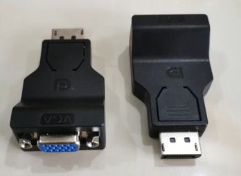 Microconnect MC-ITH-DP1.2-VGA adaptador de cable de vídeo DisplayPort VGA (D-Sub) Negro