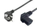 Microconnect PE010518 cable de transmisión Negro 1,8 m Enchufe tipo E+F C13 acoplador