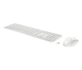 HP 655 Wireless Keyboard and Mouse Combo White teclado Ratón incluido Universal RF inalámbrica + USB Blanco