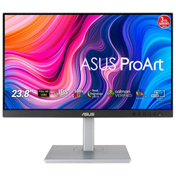 ASUS PA247CV pantalla para PC 60,5 cm (23.8") 1920 x 1080 Pixeles Full HD LED Negro, Plata