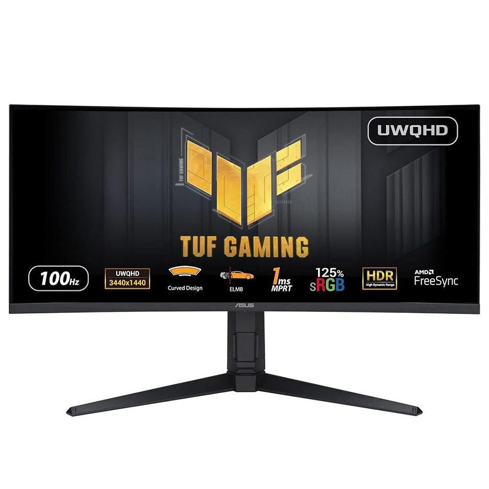 ASUS TUF Gaming VG34VQEL1A pantalla para PC 86,4 cm (34") 3440 x 1440 Pixeles UltraWide Quad HD LED Negro