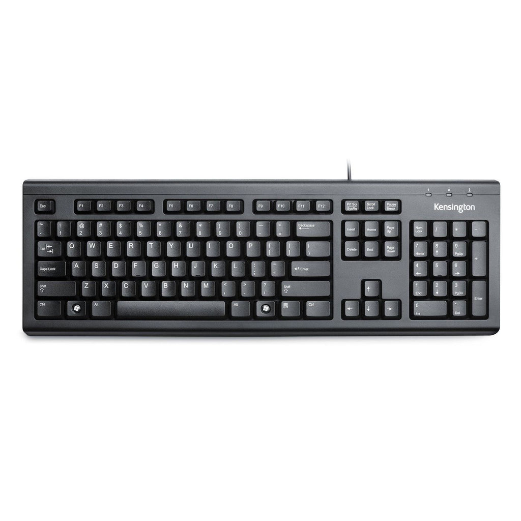 Kensington ValuKeyboard teclado Negro