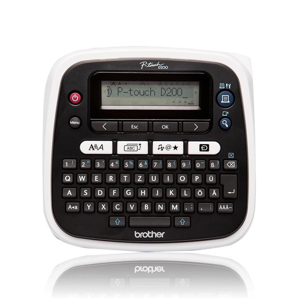 Brother PT-D200BWVP impresora de etiquetas Transferencia térmica 180 x 180 DPI 20 mm/s TZe