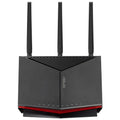 ASUS RT-BE86U router inalámbrico 10 Gigabit Ethernet Doble banda (2,4 GHz / 5 GHz) Negro