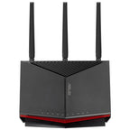 ASUS RT-BE86U router inalámbrico 10 Gigabit Ethernet Doble banda (2,4 GHz / 5 GHz) Negro