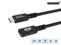 Microconnect USB3.2CC2EX cable USB USB 3.2 Gen 2x2 2 m USB C 20 Gbit/s 240 W Negro