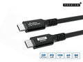 Microconnect USB4CC3-240W cable USB USB4 Gen 3x2 3 m USB C Negro