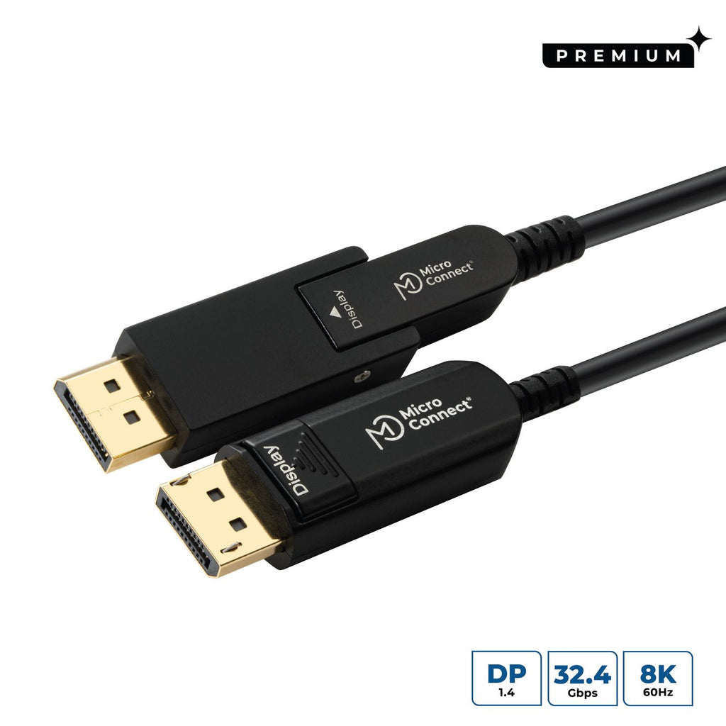 Microconnect DP-MMG-7000MBV1.4OP cable DisplayPort 70 m Negro