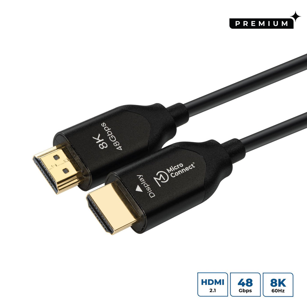 Microconnect HDM191915V2.1OP cable HDMI 15 m HDMI tipo A (Estándar) Negro