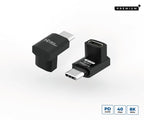 Microconnect MC-USB4AF cable USB USB4 Gen 3x2 0 m USB C Aluminio