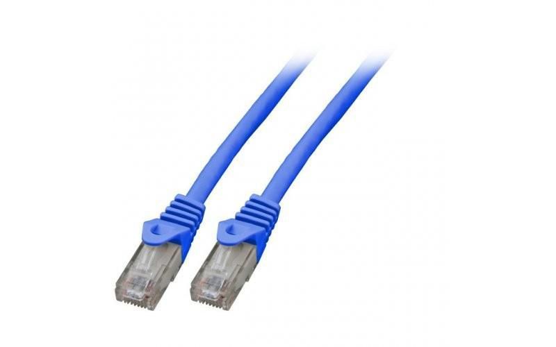 Mercodan Patch cable CAT6 UTP, Blue, 371227100