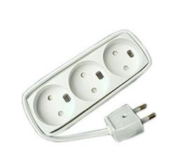 Mercodan Power strip with 3 outlets 980650