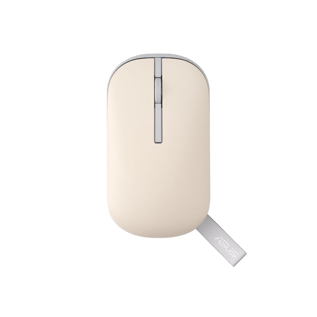 ASUS Marshmallow Mouse MD100 ratón Oficina Ambidextro RF Wireless + Bluetooth Óptico 1600 DPI