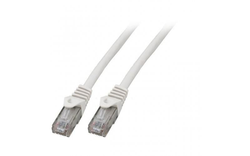 Mercodan Patch cable KAT6 UTP, White, 371229010