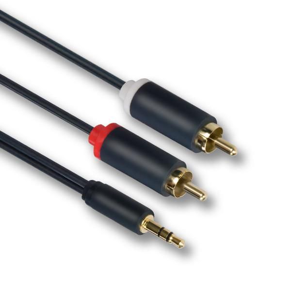 Mercodan PRO Minijack-RCA 5.0m, ULTRA 153212050