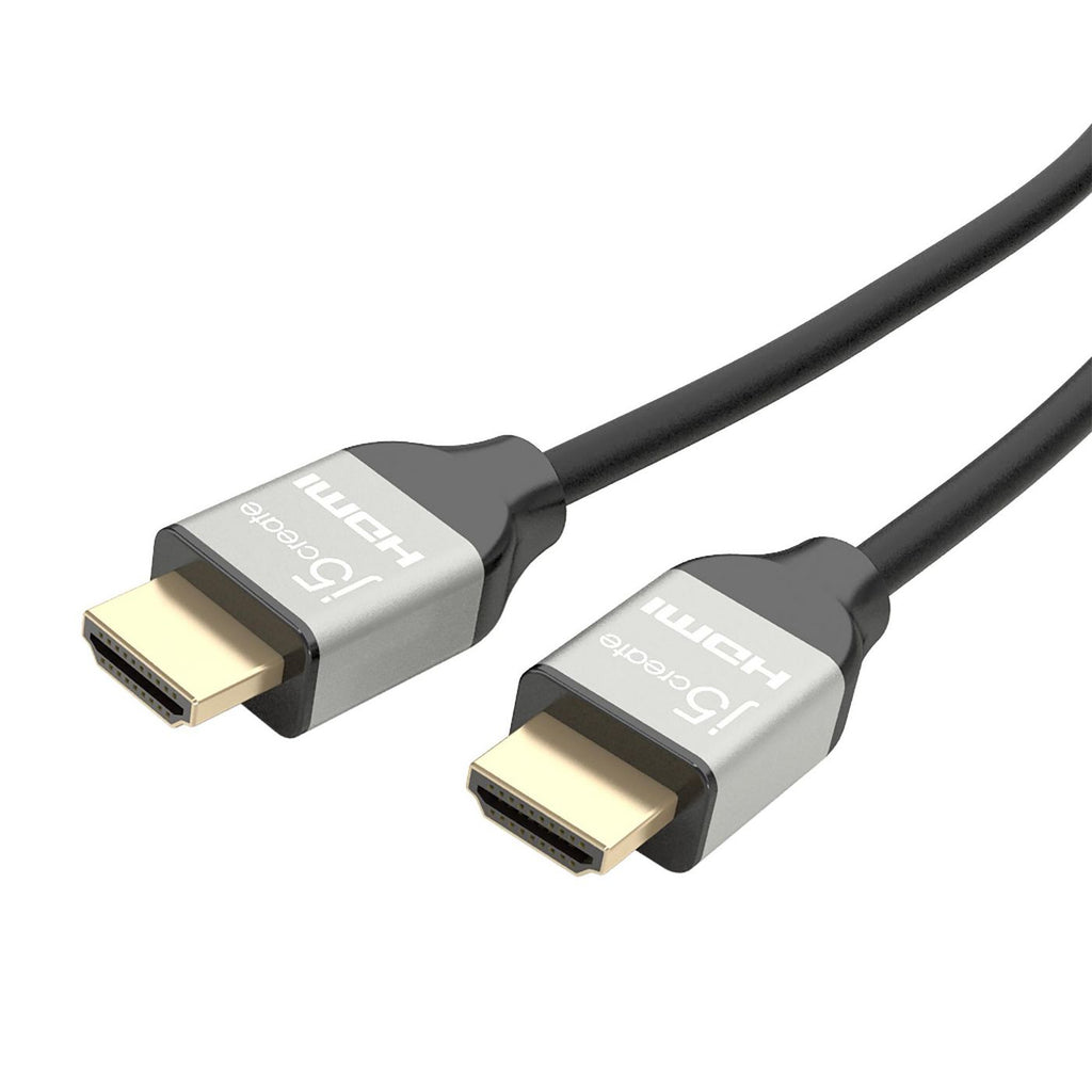 j5create JDC52 cable HDMI 2 m HDMI tipo A (Estándar) Negro, Gris
