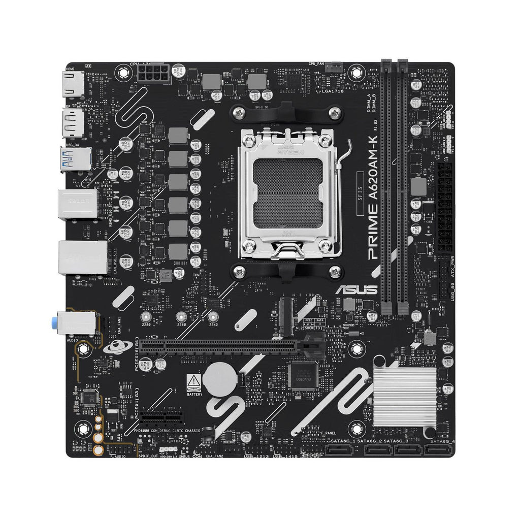 ASUS PRIME A620AM-K AMD A620A Zócalo AM5 micro ATX
