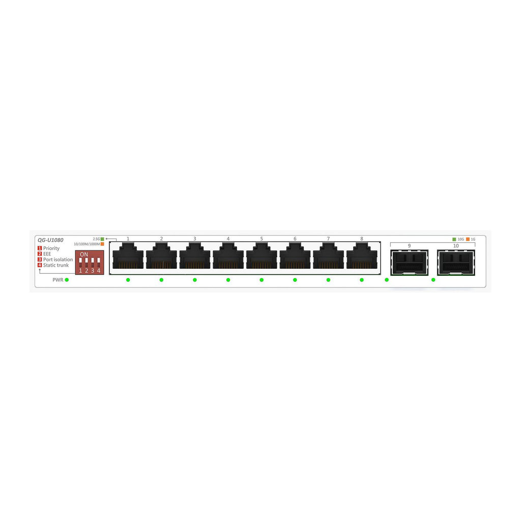 ASUS QG-U1080 No administrado 2.5G Ethernet (100/1000/2500) Blanco