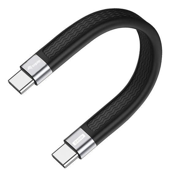 Equip 128410 cable USB USB4 Gen 3x2 0,13 m USB C 40 Gbit/s 240 W Negro