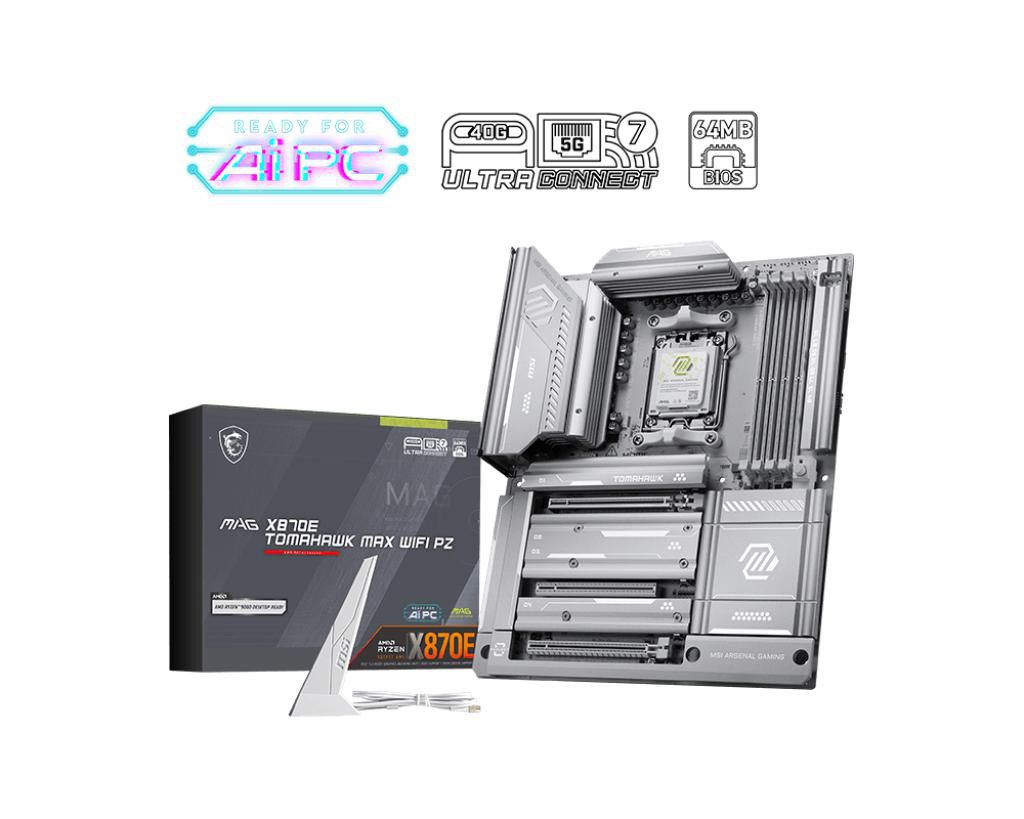 MSI MAG X870E TOMAHAWK MAX WIFI PZ placa base AMD X870E Zócalo AM5 ATX
