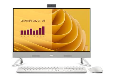 DELL EC27250 Intel Core 7 150U 68,6 cm (27") 1920 x 1080 Pixeles Pantalla táctil PC todo en uno 16 GB DDR5-SDRAM 1 TB SSD NVIDIA GeForce MX570A Windows 11 Pro Wi-Fi 6E (802.11ax) Perlado, Blanco