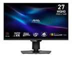 MSI MAG 274QPFDE X30MV pantalla para PC 68,6 cm (27") 2560 x 1440 Pixeles Wide Quad HD LCD Negro