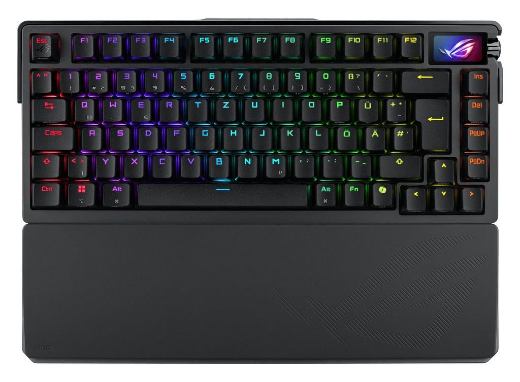 ASUS ROG Azoth Extreme teclado Juego USB + RF Wireless + Bluetooth QWERTZ Negro