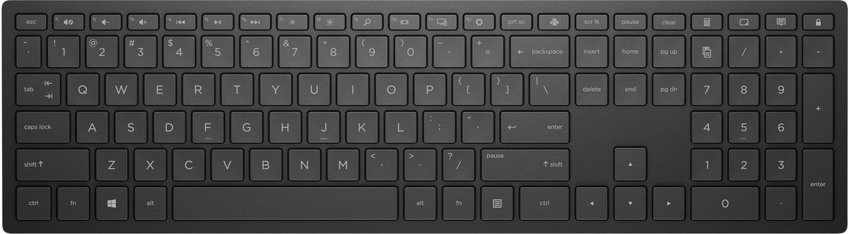 HP Pavilion Wireless Keyboard 600 Black teclado Universal RF inalámbrico