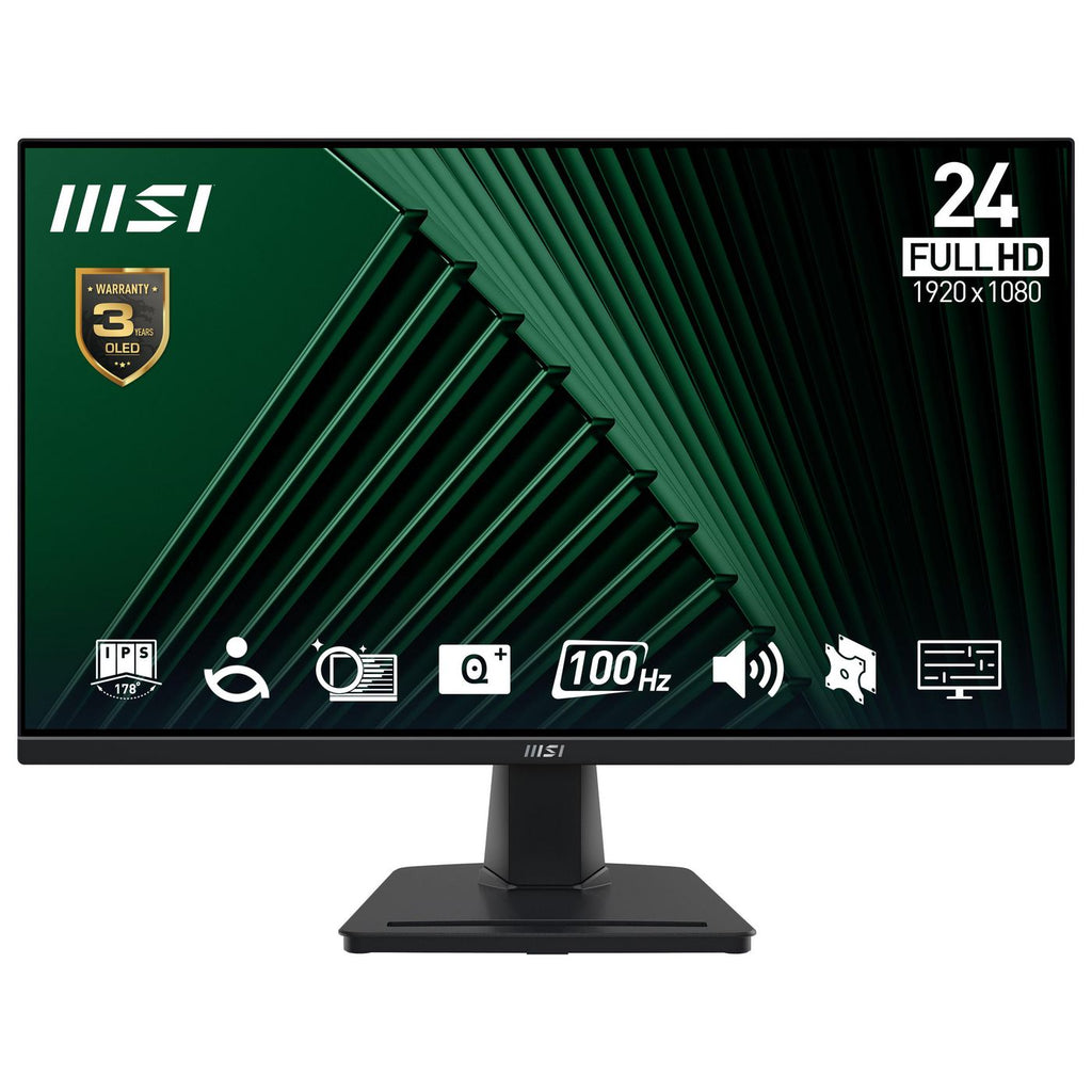 MSI Pro MP245G pantalla para PC 60,5 cm (23.8") 1920 x 1080 Pixeles Full HD LCD Negro