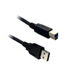 Biamp EasyConnect USB3-6-AB cable USB USB 3.2 Gen 1 (3.1 Gen 1) 2 m USB A USB B Negro