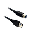 Biamp EasyConnect USB3-6-AB cable USB USB 3.2 Gen 1 (3.1 Gen 1) 2 m USB A USB B Negro