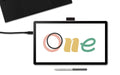 Wacom One 14 Graphic Tablet Black, DTC141W0Z
