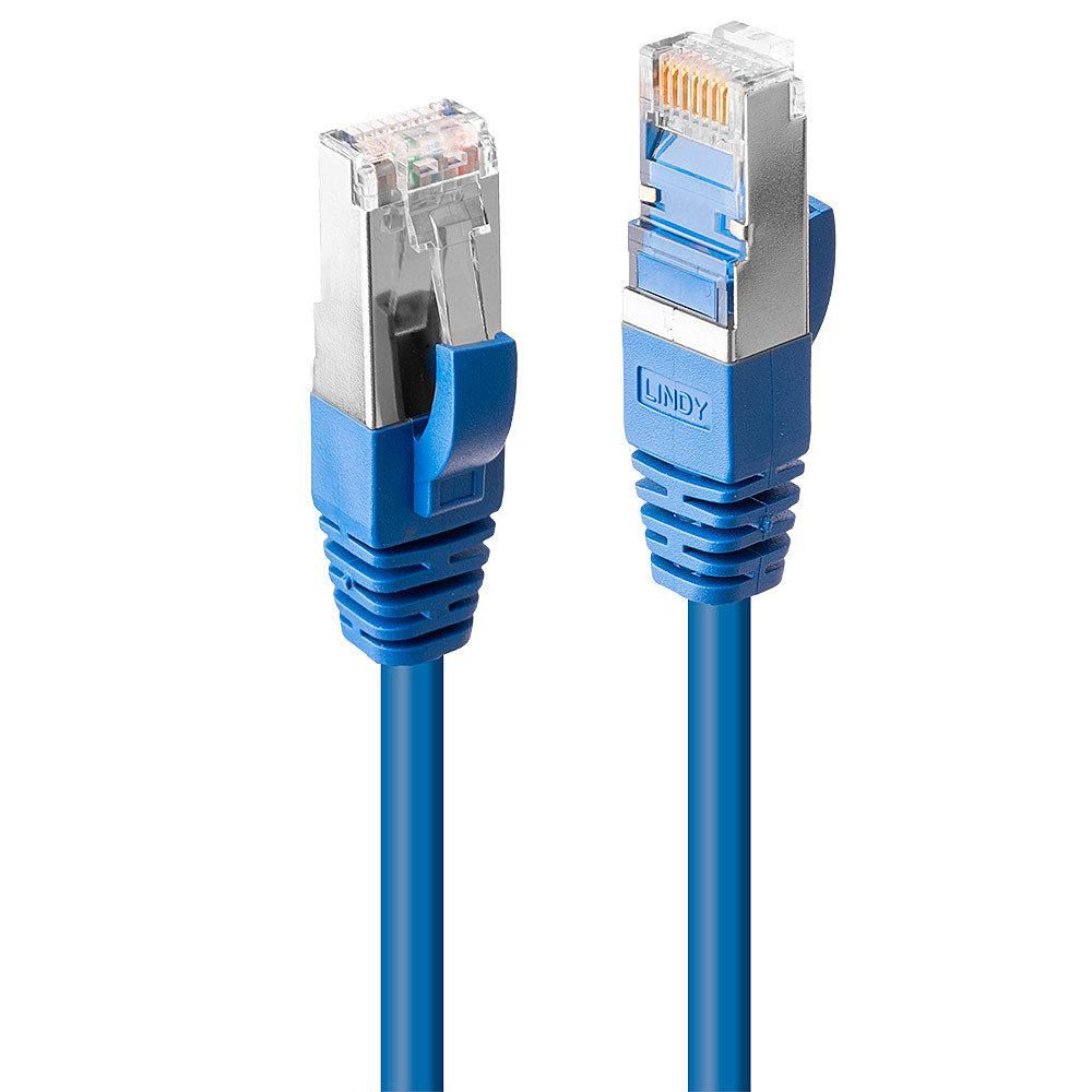 Lindy 45641 cable de red Azul 0,5 m Cat6 S/FTP (S-STP)