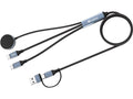 Sandberg 441-69 cable USB 0 m USB A/USB C 2 x USB-C/MagSafe 100 W Negro