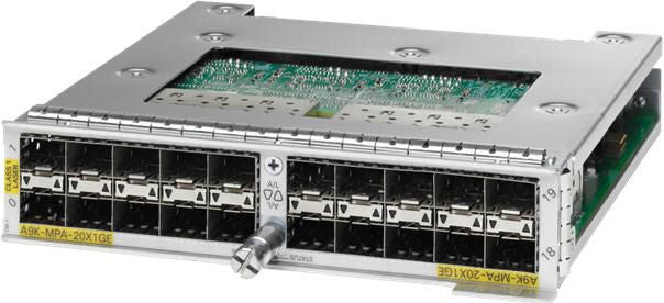 Cisco ASR 9000 20-Port 1GE A9K-MPA-20X1GE-RFB – Reacondicionado