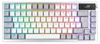 ASUS ROG Azoth White teclado Juego USB + RF Wireless + Bluetooth Blanco